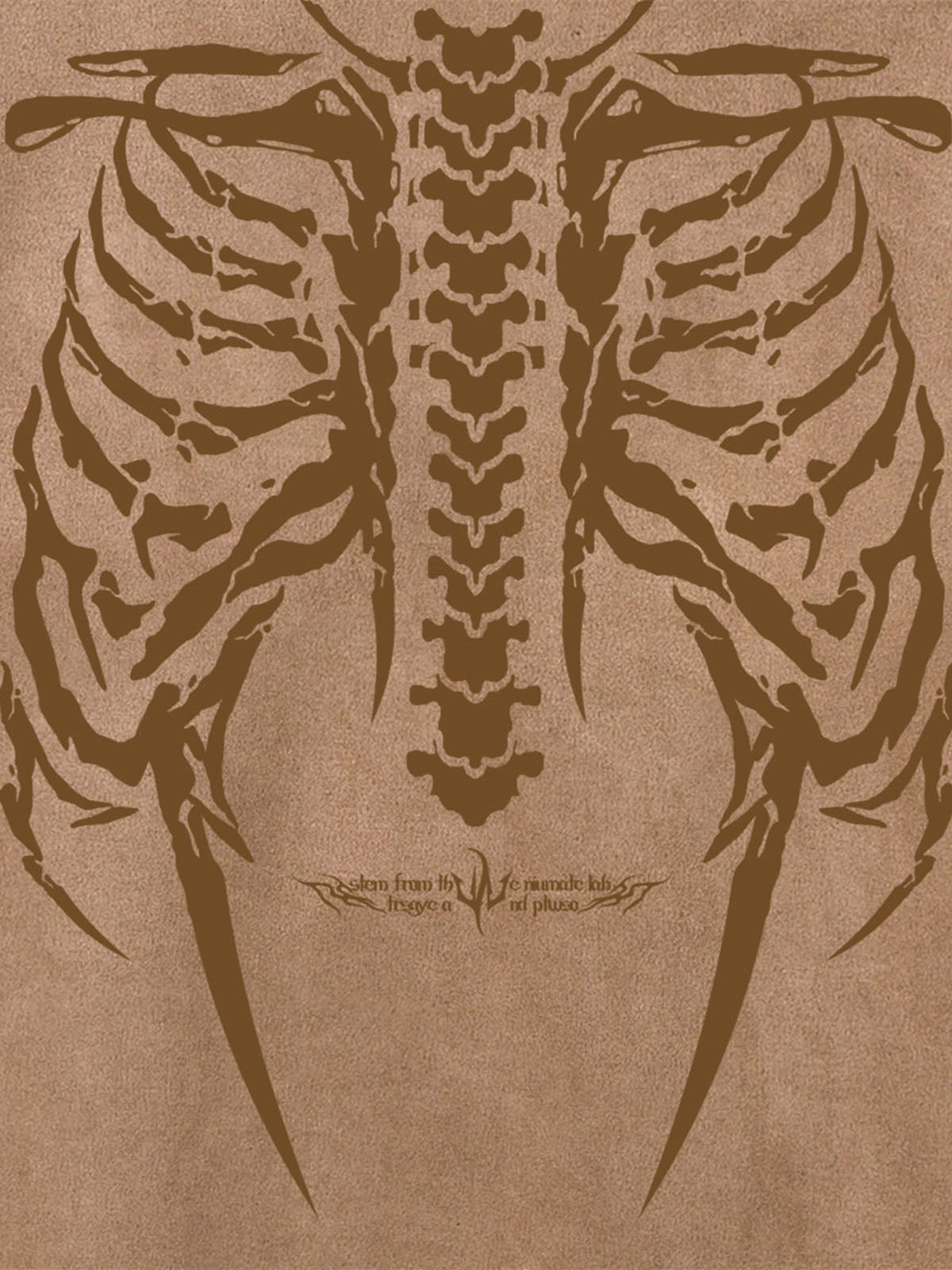 Skeleton Graphic Oversized T-Shirt
