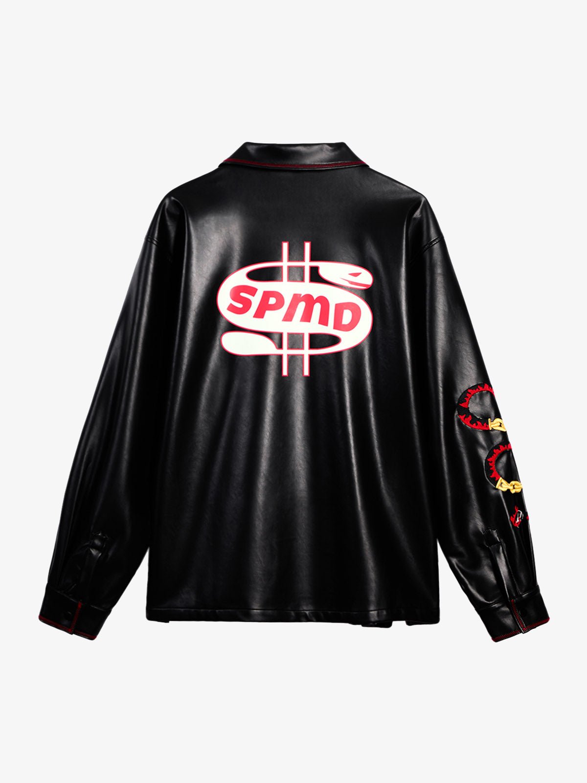 Original Embroidered Leather Shirt