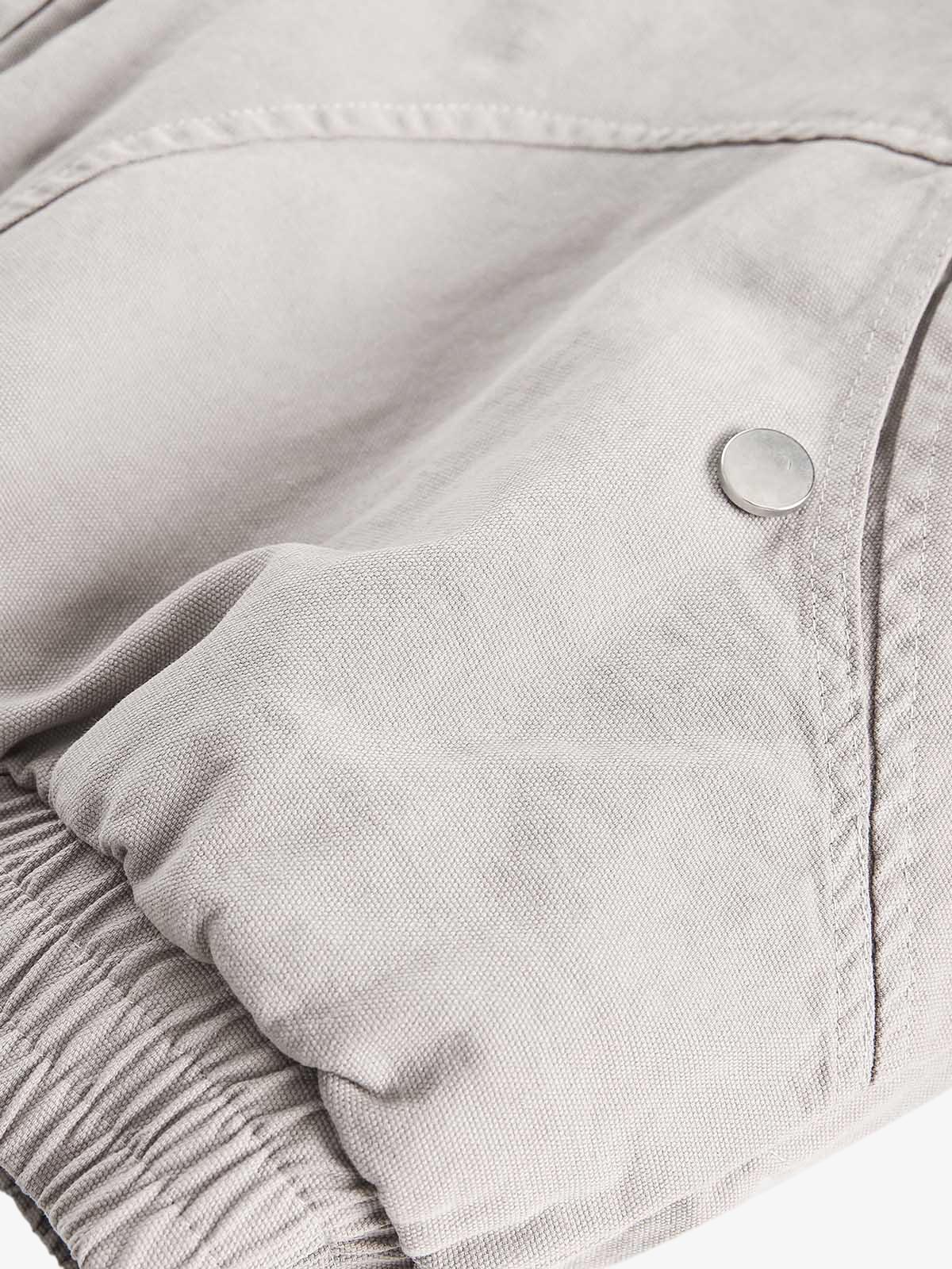 Spliced Fur Hooded Quilted Jacket