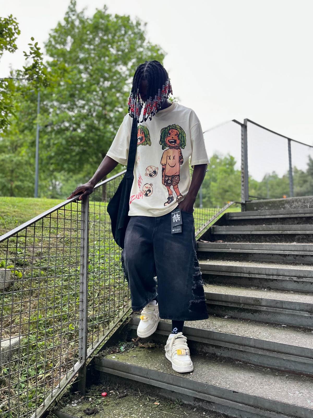 Anime Character Printed T-shirt