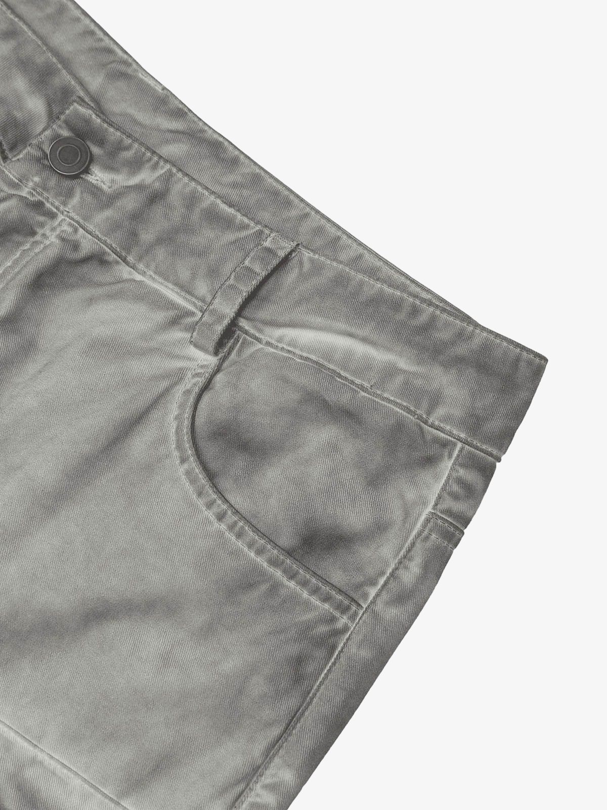 Vintage Wasteland Style Multi Pocket Work Pants