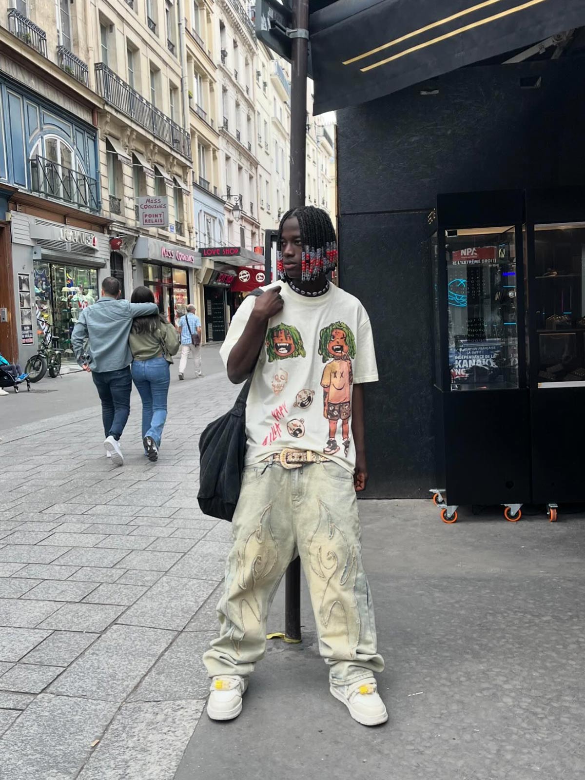 Anime Character Printed T-shirt