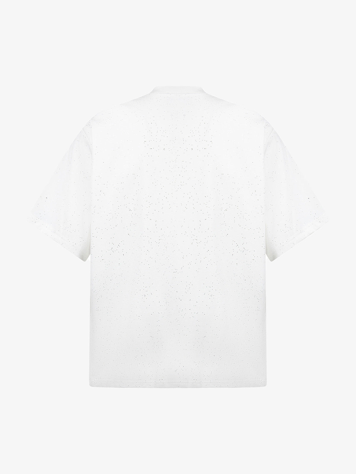 Retro Heavy Starry Sky Print Font Design Short-sleeved T-shirt