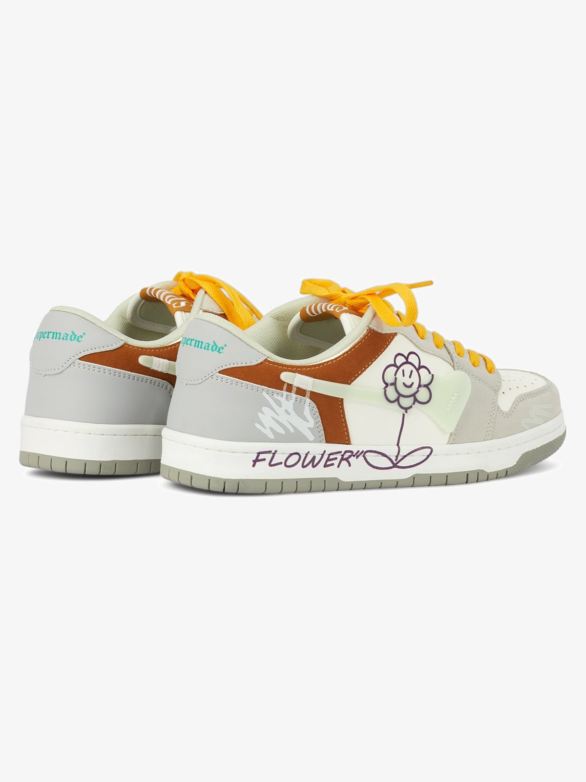 Sunflower Hip-Hop Skate Shoes