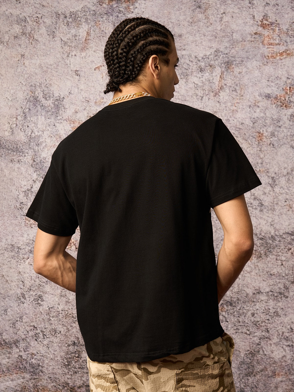 Phantom Letter Print T-shirt
