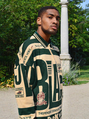Retro Typography Polo Tee