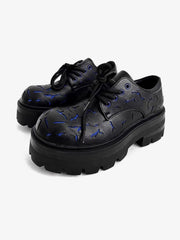 High Street Crackle Leather Shoes