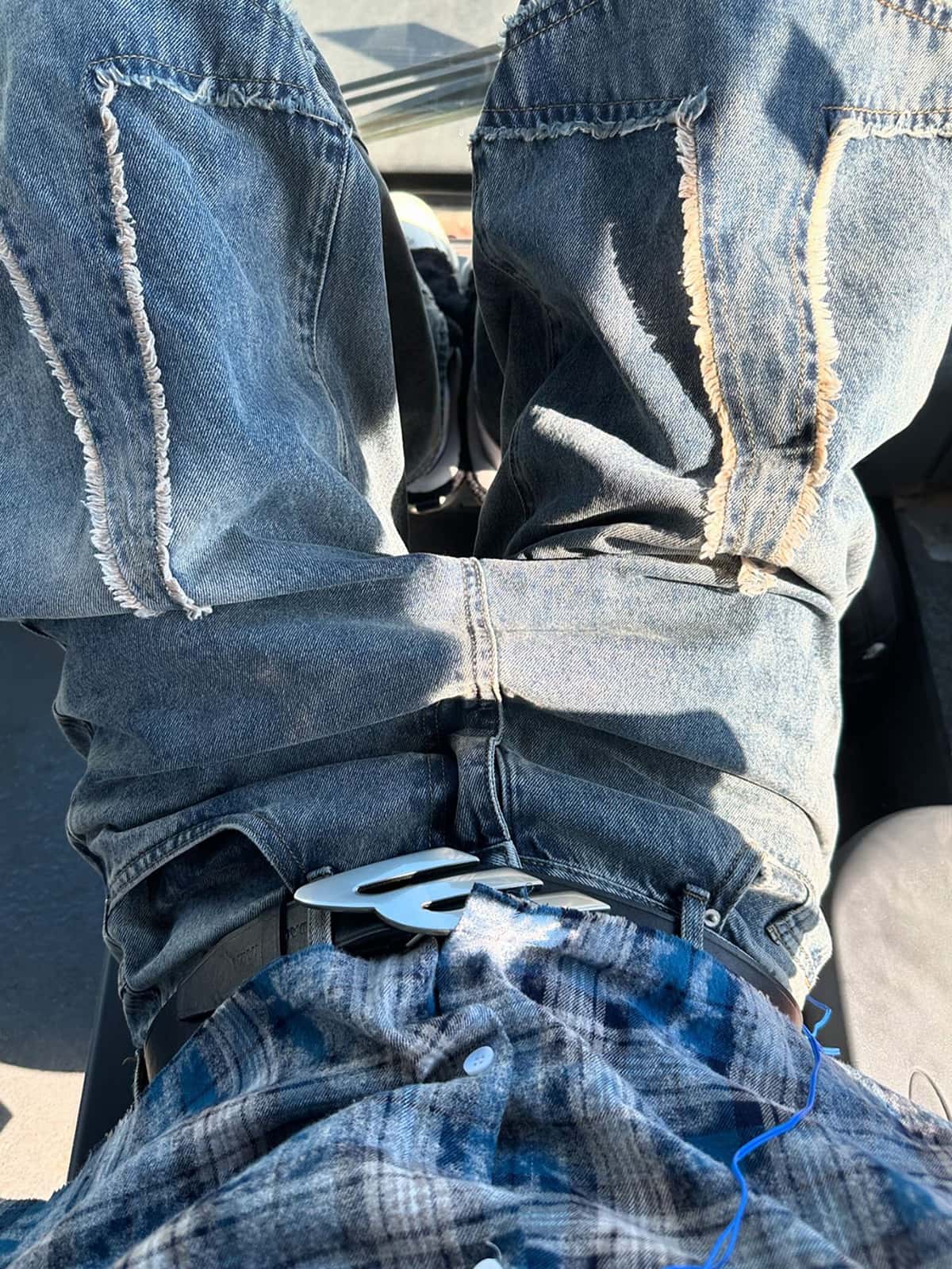 High Street Star Washed Jeans