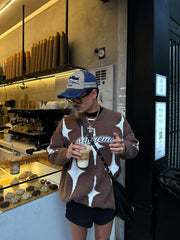 Retro Letter Denim Cap