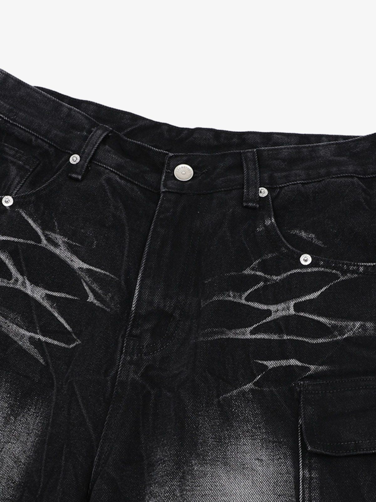 Short Sleeve Shirt & Shorts Denim Set
