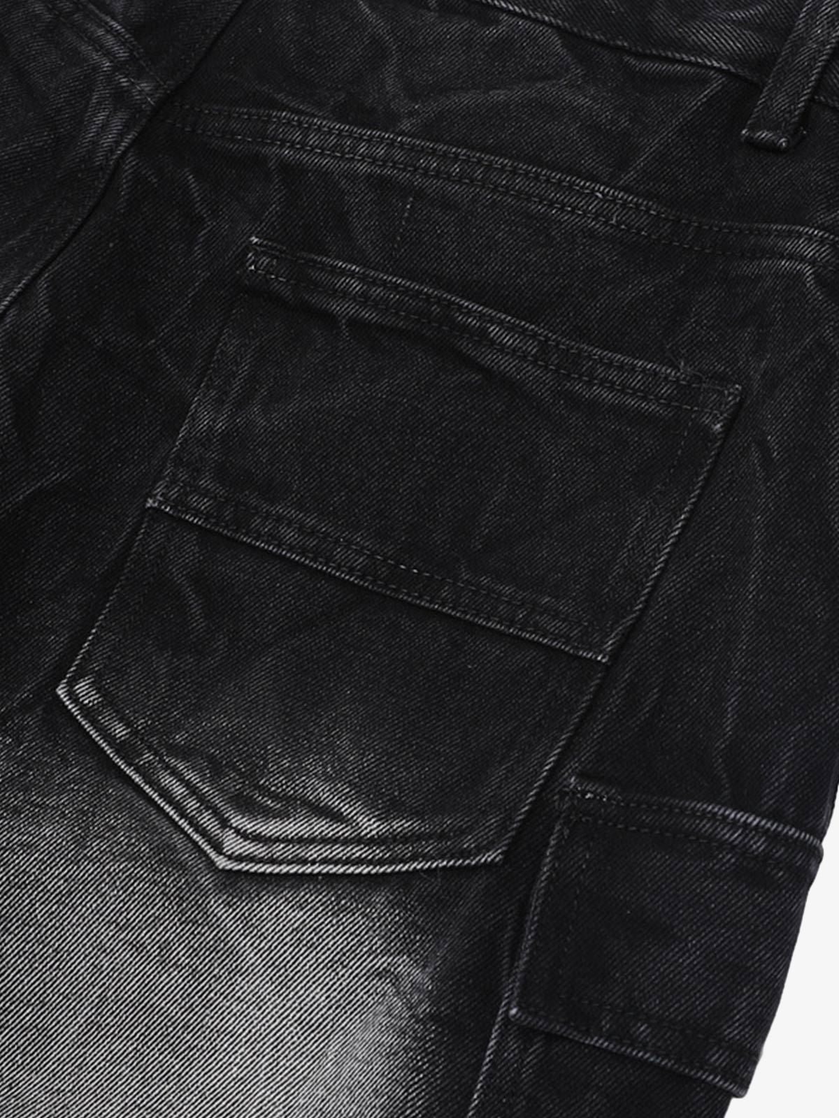 Short Sleeve Shirt & Shorts Denim Set
