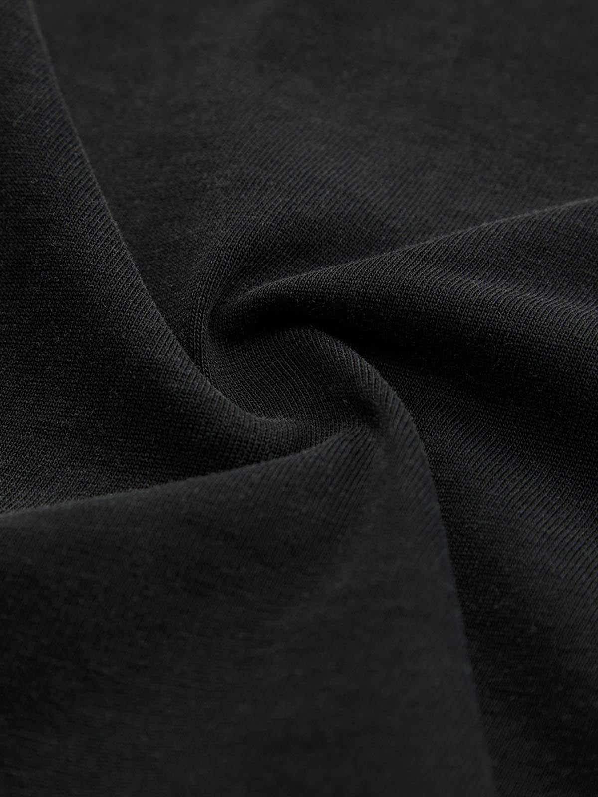 Washed Edge Long Sleeve T-Shirt