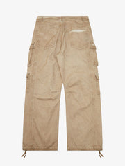 Vintage Wasteland Style Multi Pocket Work Pants