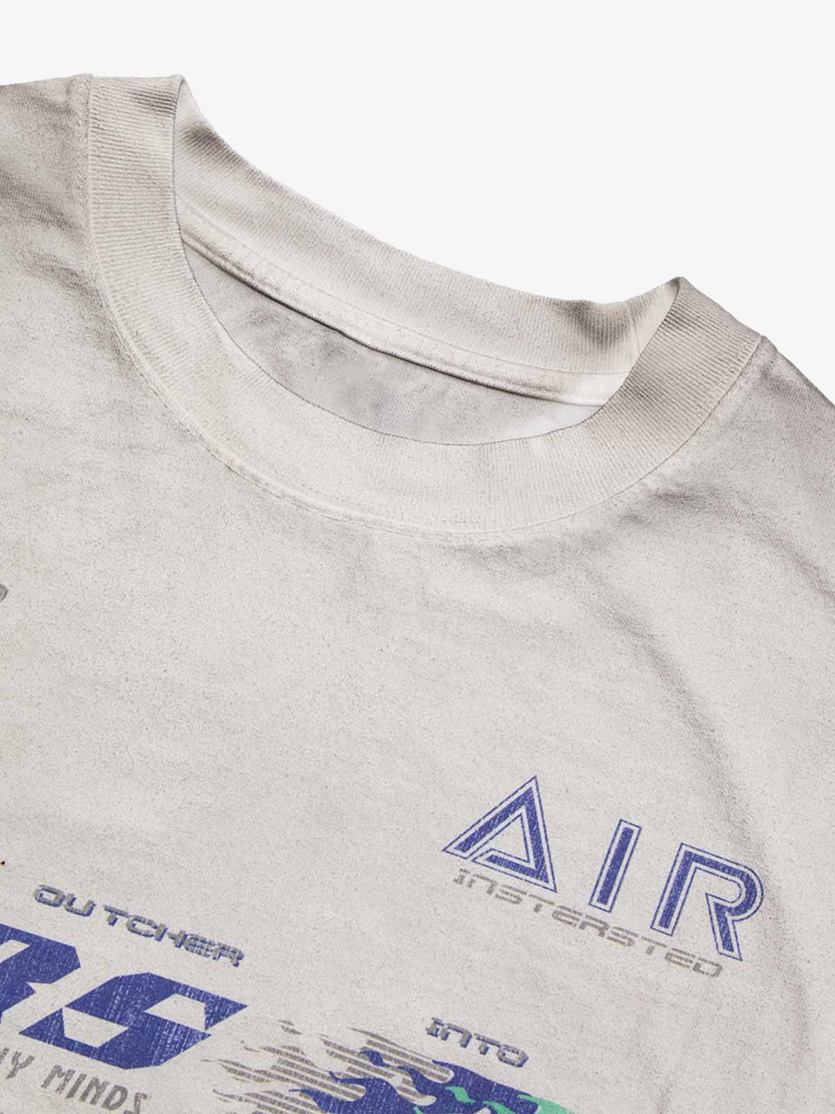 Washed Edge Long Sleeve T-Shirt