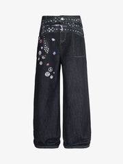 Print RO Style Baggy Jeans
