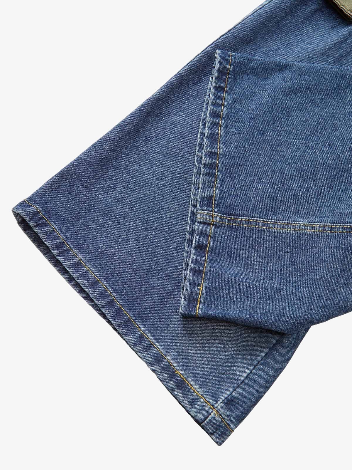Homemade Large Pocket Cargo Jeans