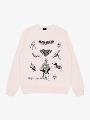 Mystic Emblem Graphic Crew Neck Sweatshirt