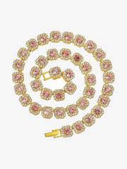 Round Diamond Cuban Necklace