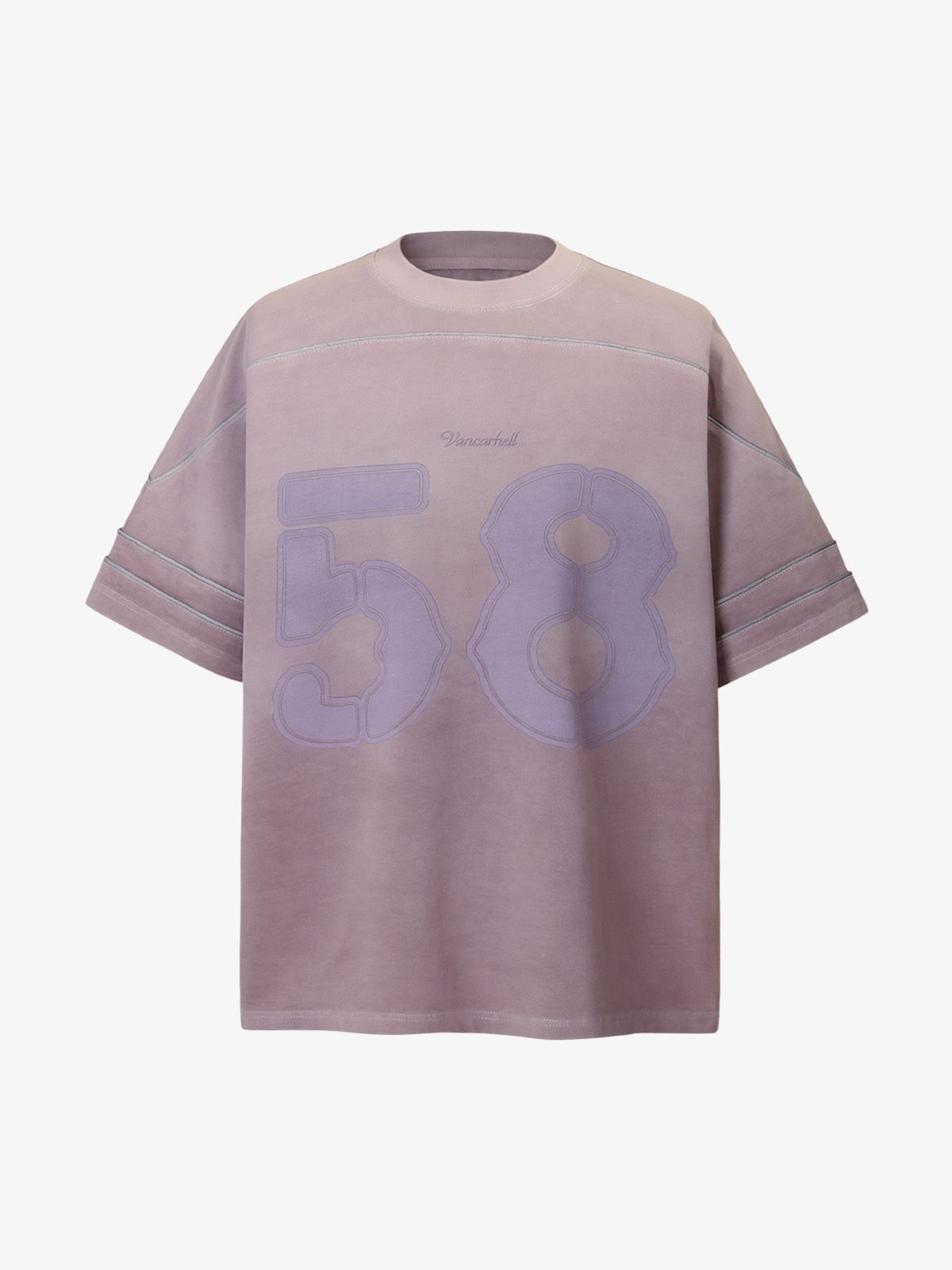 Washed Jersey Welt Stitching T-shirt