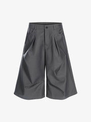 Cleanfit High Waist Baggy Cropped Trousers