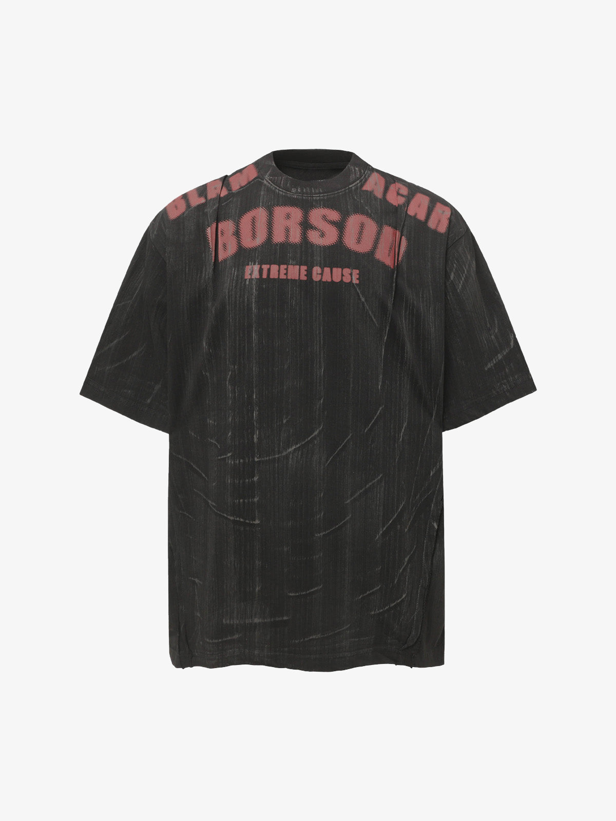 Wasteland Dirty Dye Oversized Graphic T-Shirt