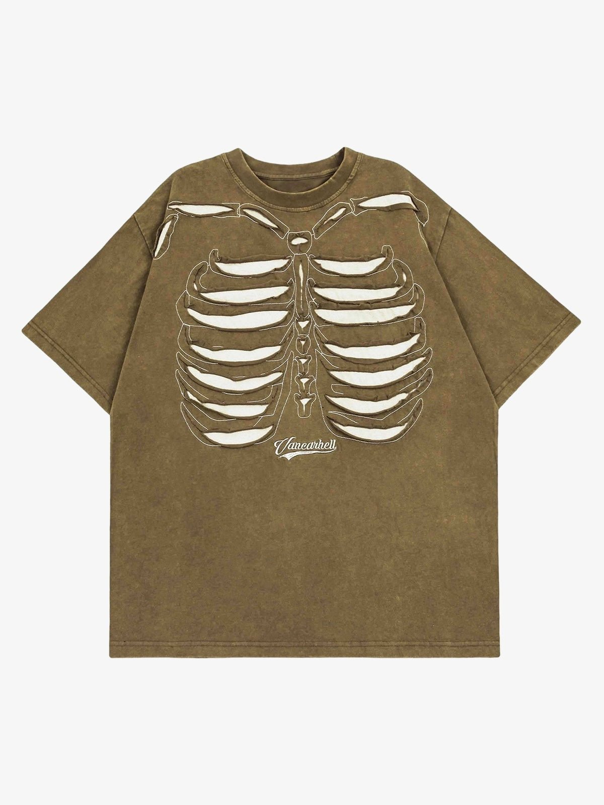 Dark Bones Washed Short-sleeved T-shirt