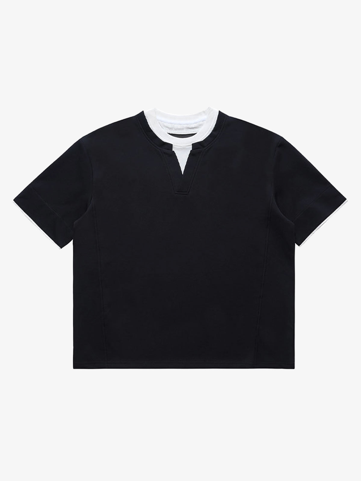 Cleanfit Faux Two-Piece Oversized T-Shirt