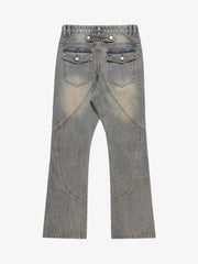 Patchwork Stressed Jeans