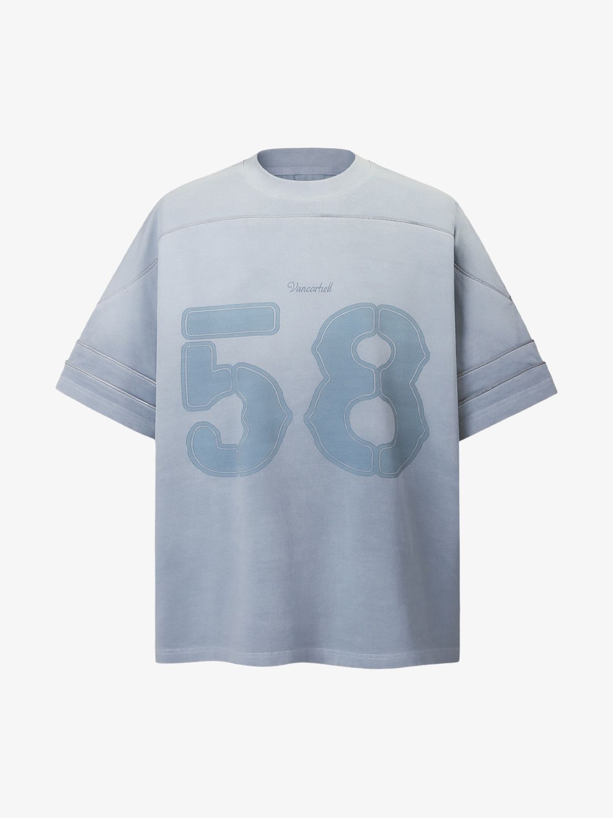 Washed Jersey Welt Stitching T-shirt
