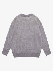 Vintage Portrait Knit Sweater