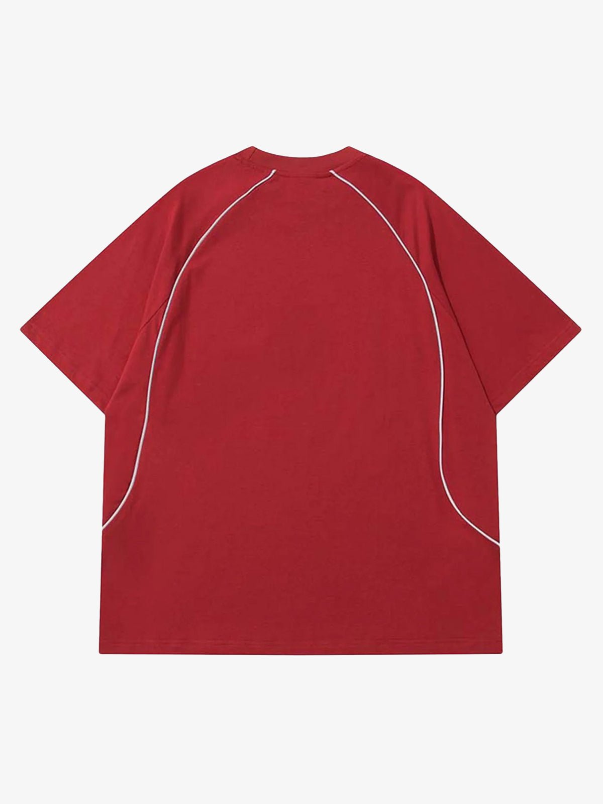 Retro Letter Print T-shirt