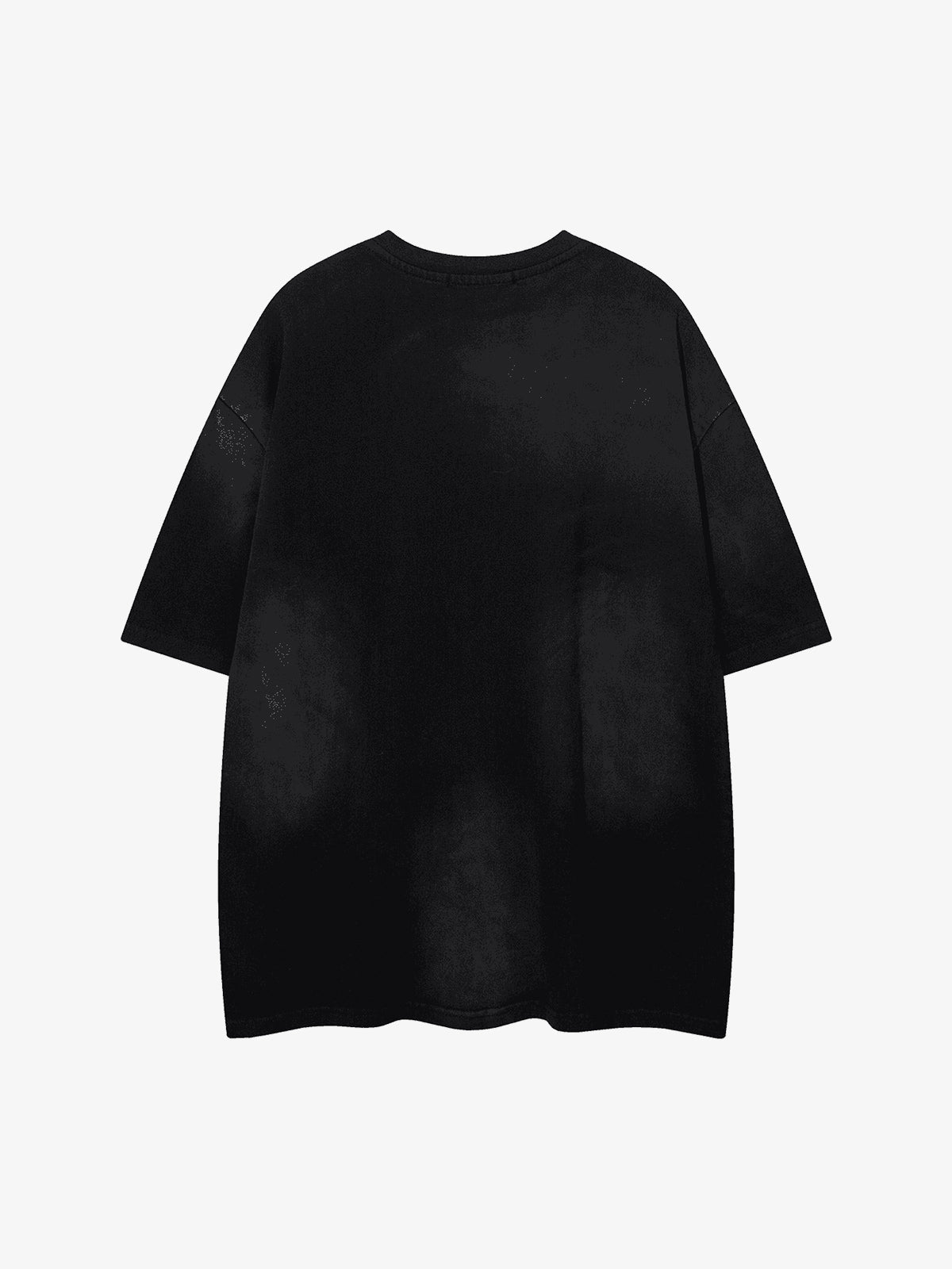 Washed Embroidered Street Rap T-Shirt