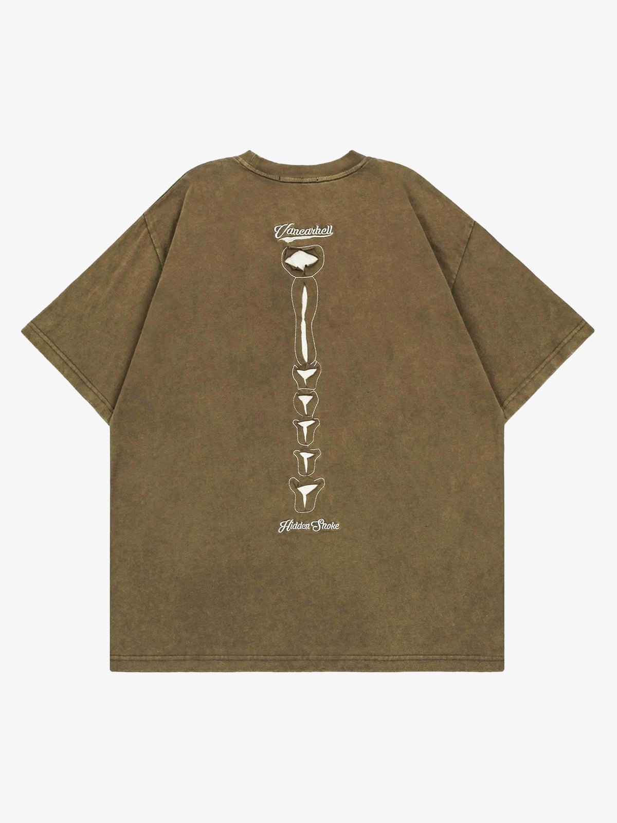 Dark Bones Washed Short-sleeved T-shirt