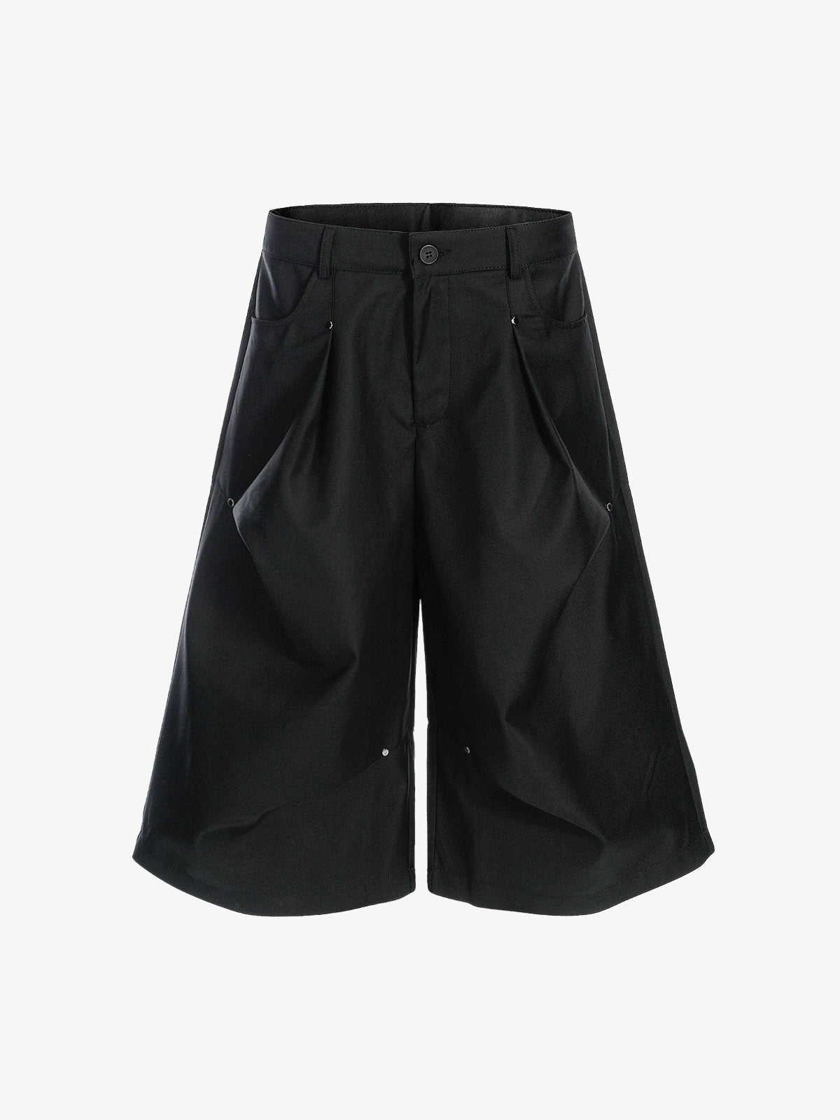 Cleanfit High Waist Baggy Cropped Trousers