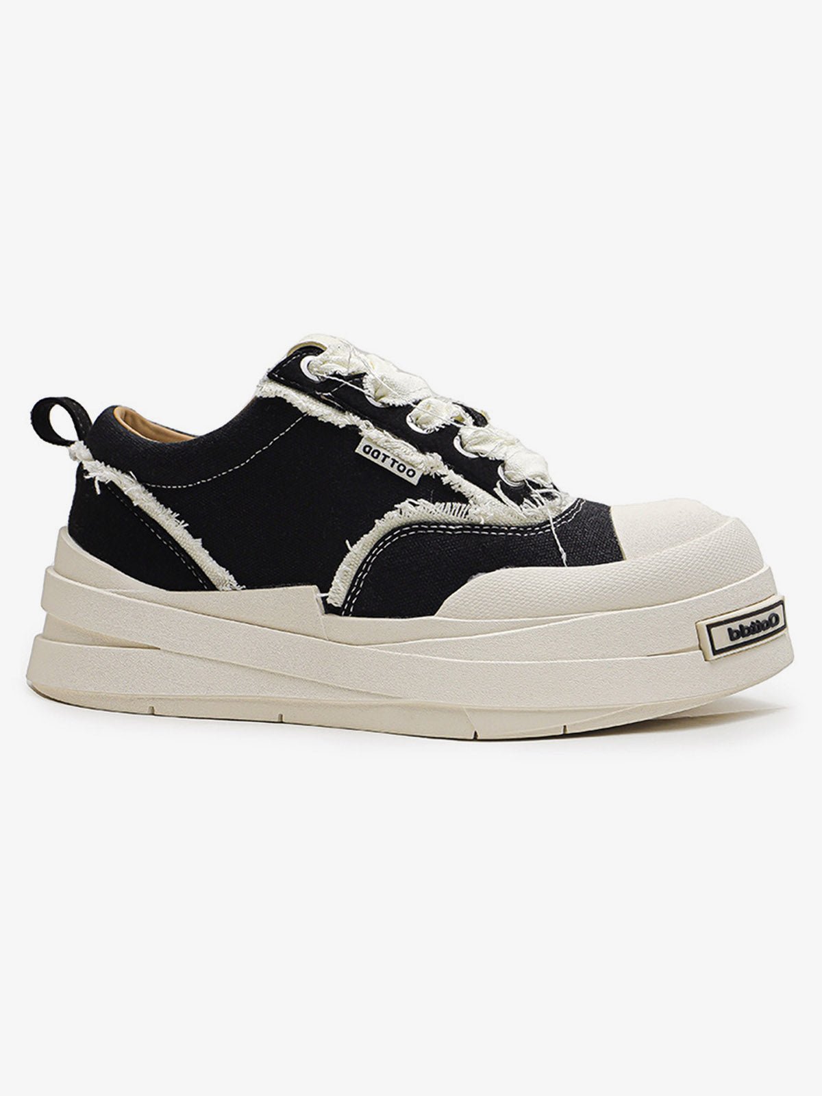 Raggedy Round Toe Sneakers