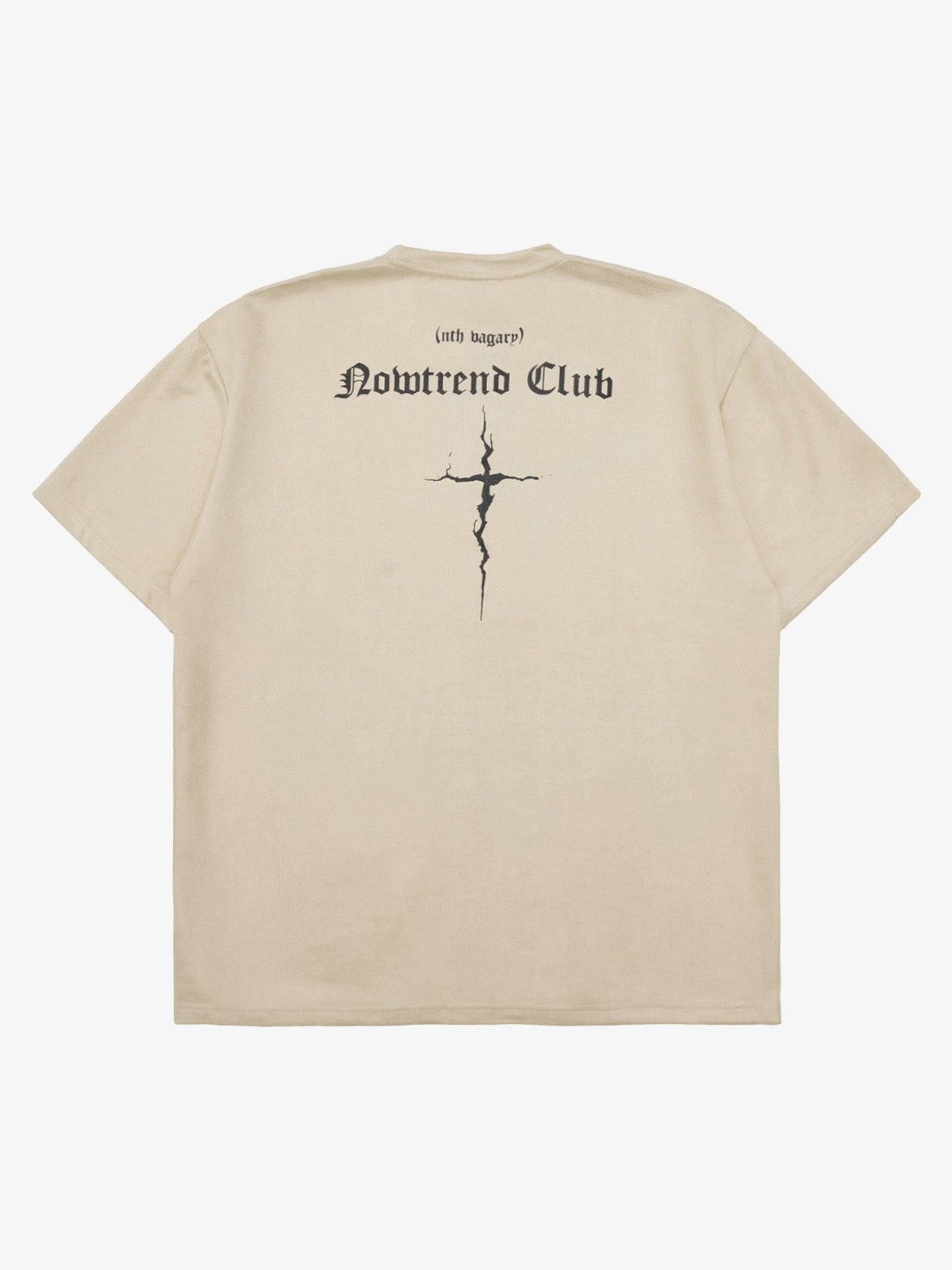 Suede Gothic Font Street Rap T-Shirt