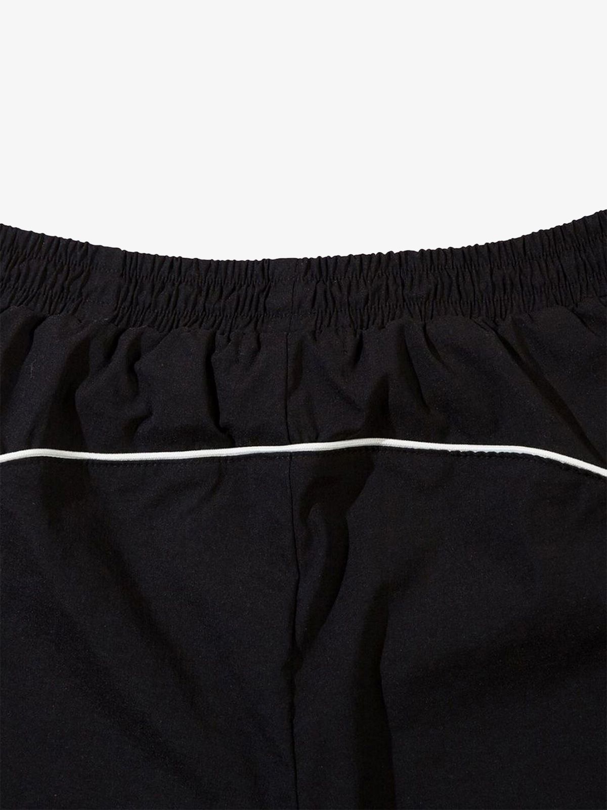Retro Color Matching Casual Pants