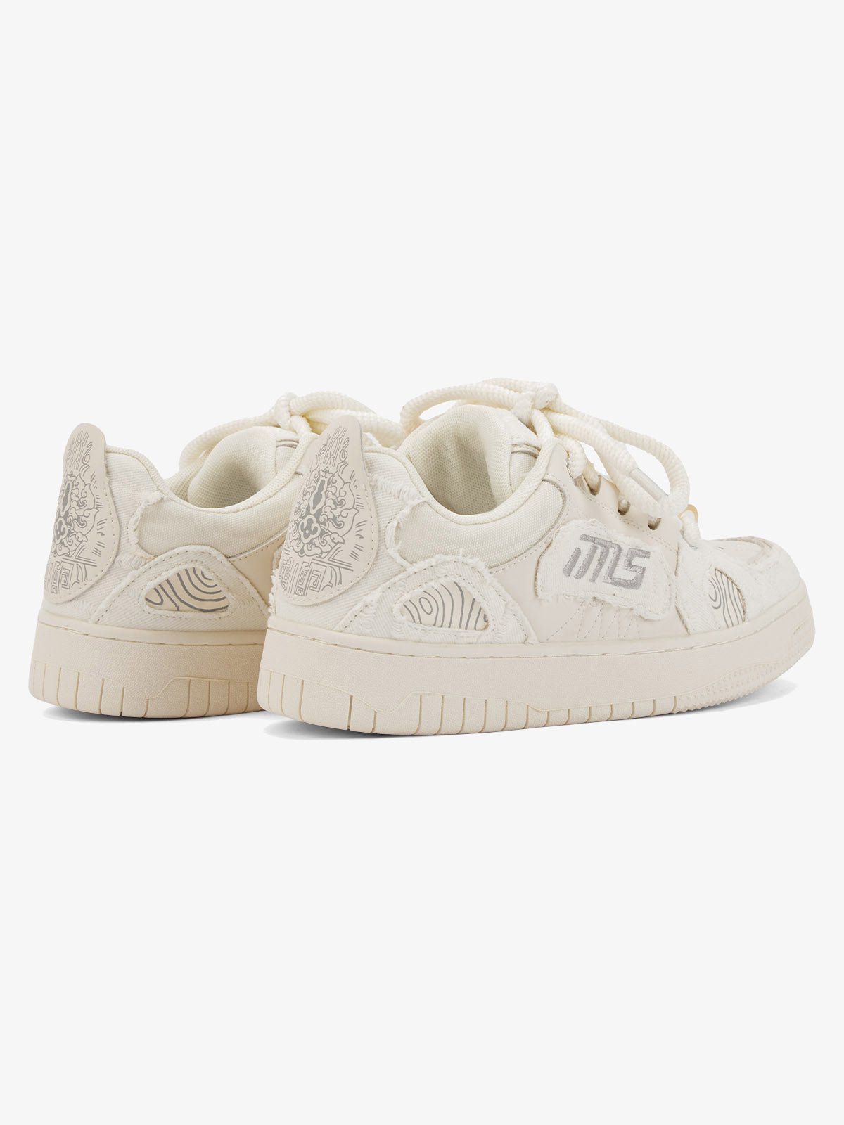 Embroidered Letter Shoes