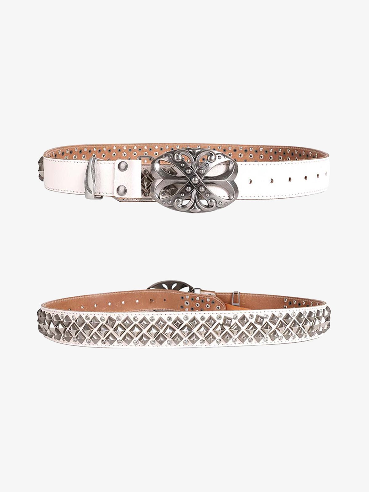 Retro Punk Rhinestone Belt