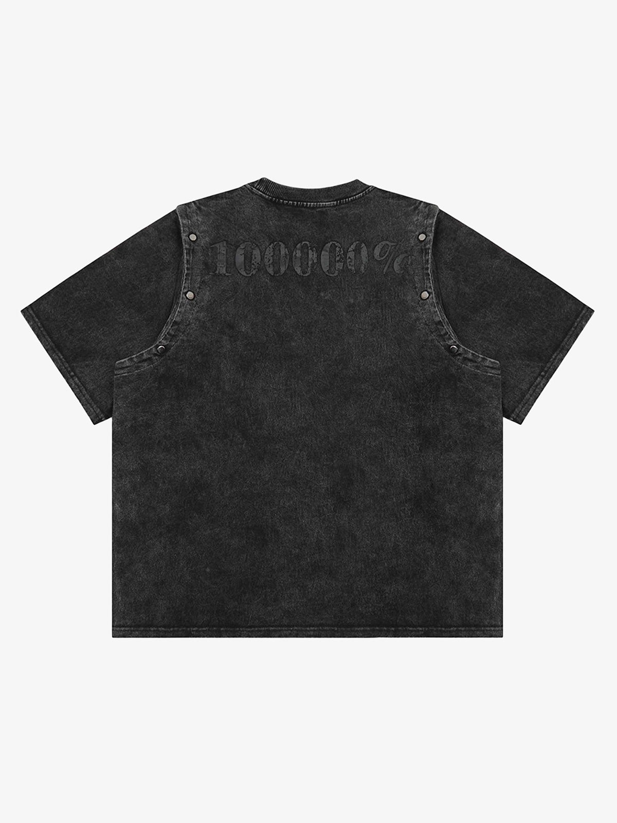 Punk Personality Alphabet T-shirt