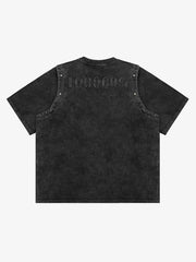 Punk Personality Alphabet T-shirt