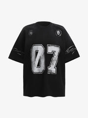 Gradient Graphic Jersey T-Shirt