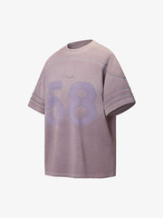 Washed Jersey Welt Stitching T-shirt