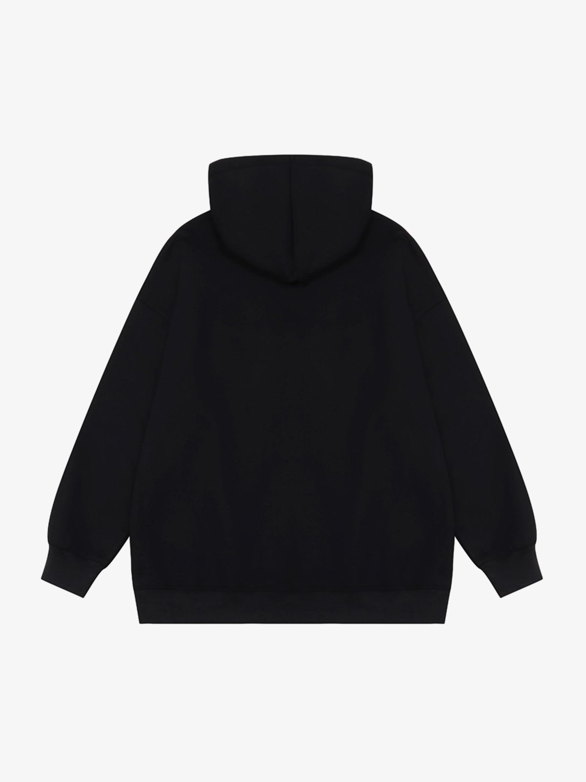 Blur Graphic Chain Hooded Sweatshirt