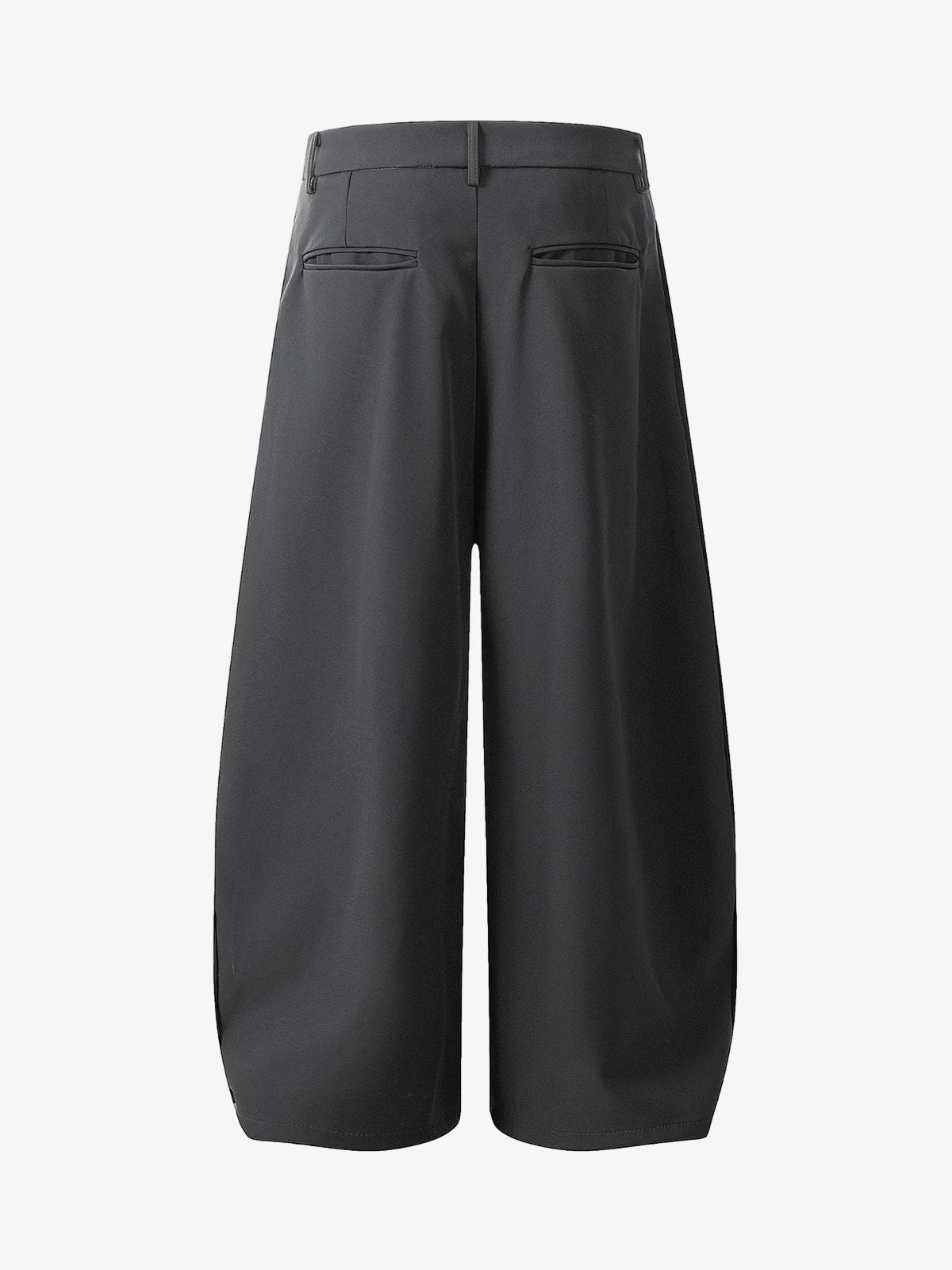 Retro Drape Barrel Suit Pants