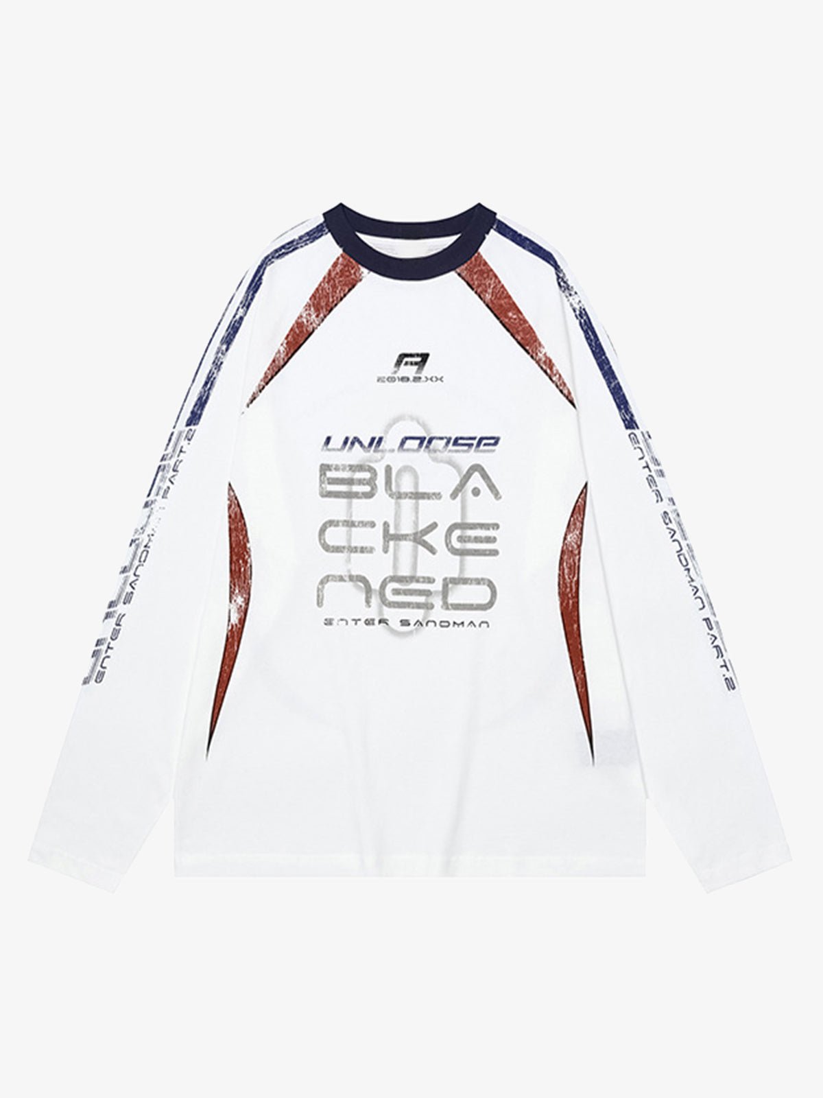 Retro Jersey  Oversized Long Sleeves T-Shirt