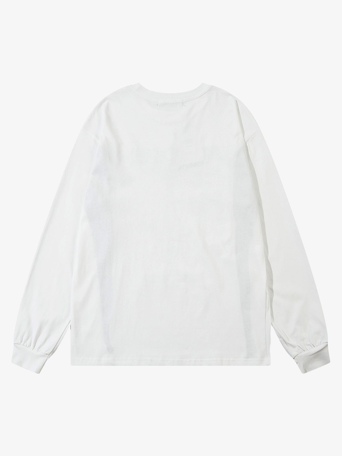 Star Necklace Cross Graphic Long Sleeve T-shirt