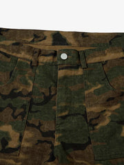 Street Camouflage Multi Pocket Cargo Pants