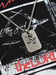 Graphic Rock Singer Print Metal Tag Vest