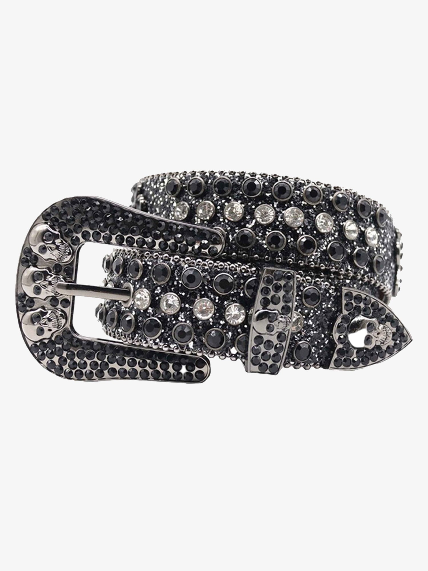 Rhinestone Beaded Belt